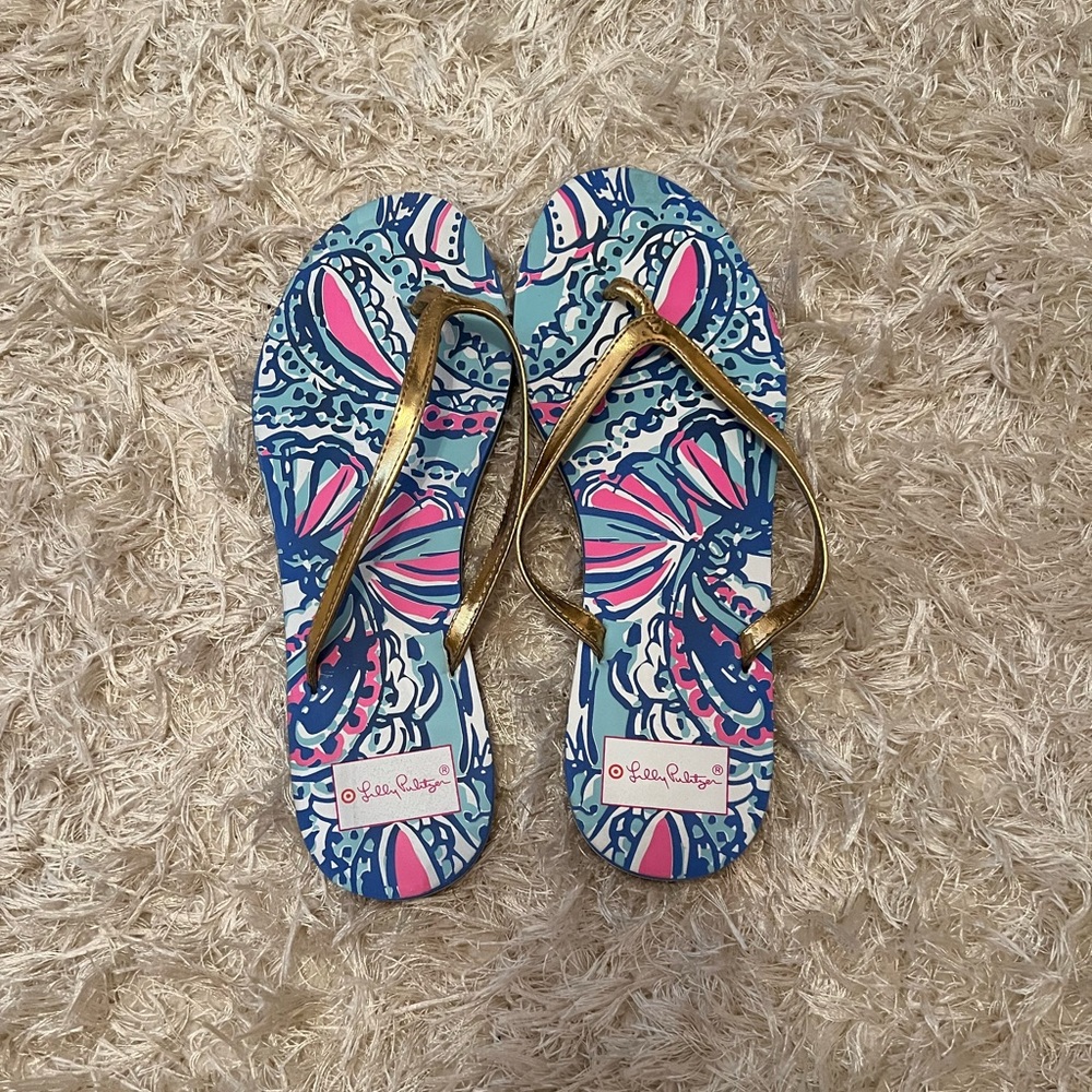 Lilly Pulitzer for Target Flip Flops
